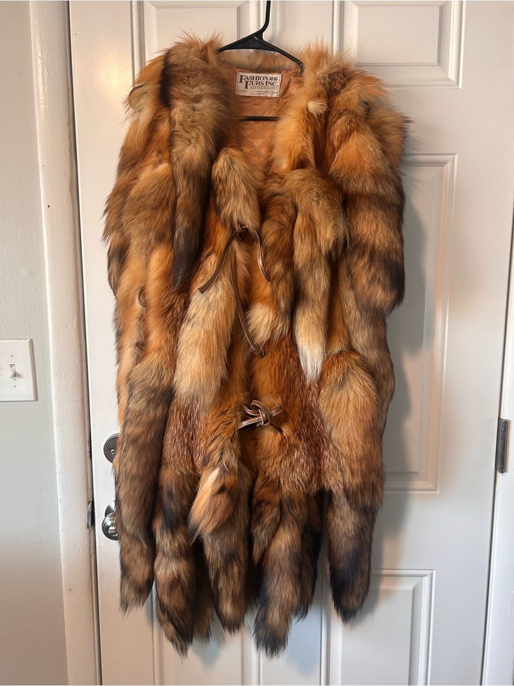 Women's Red Fox Fur Vest